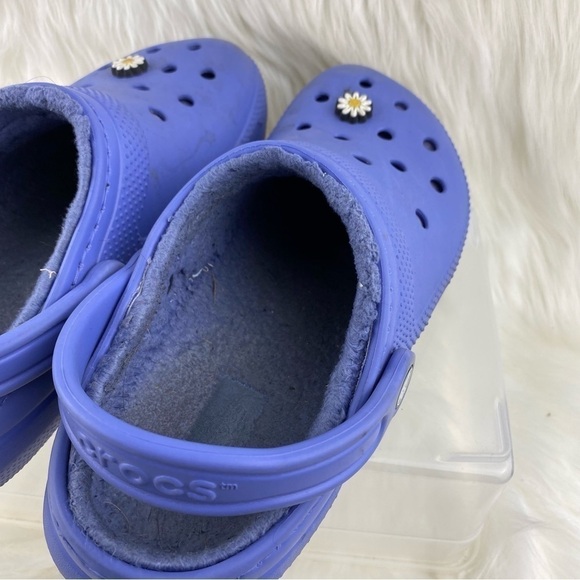 CROCS SANDALS WITH FUR ON THE INSIDE SIZE 8W 6M - Picture 5 of 9